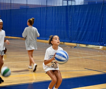 basketball - girl shooting