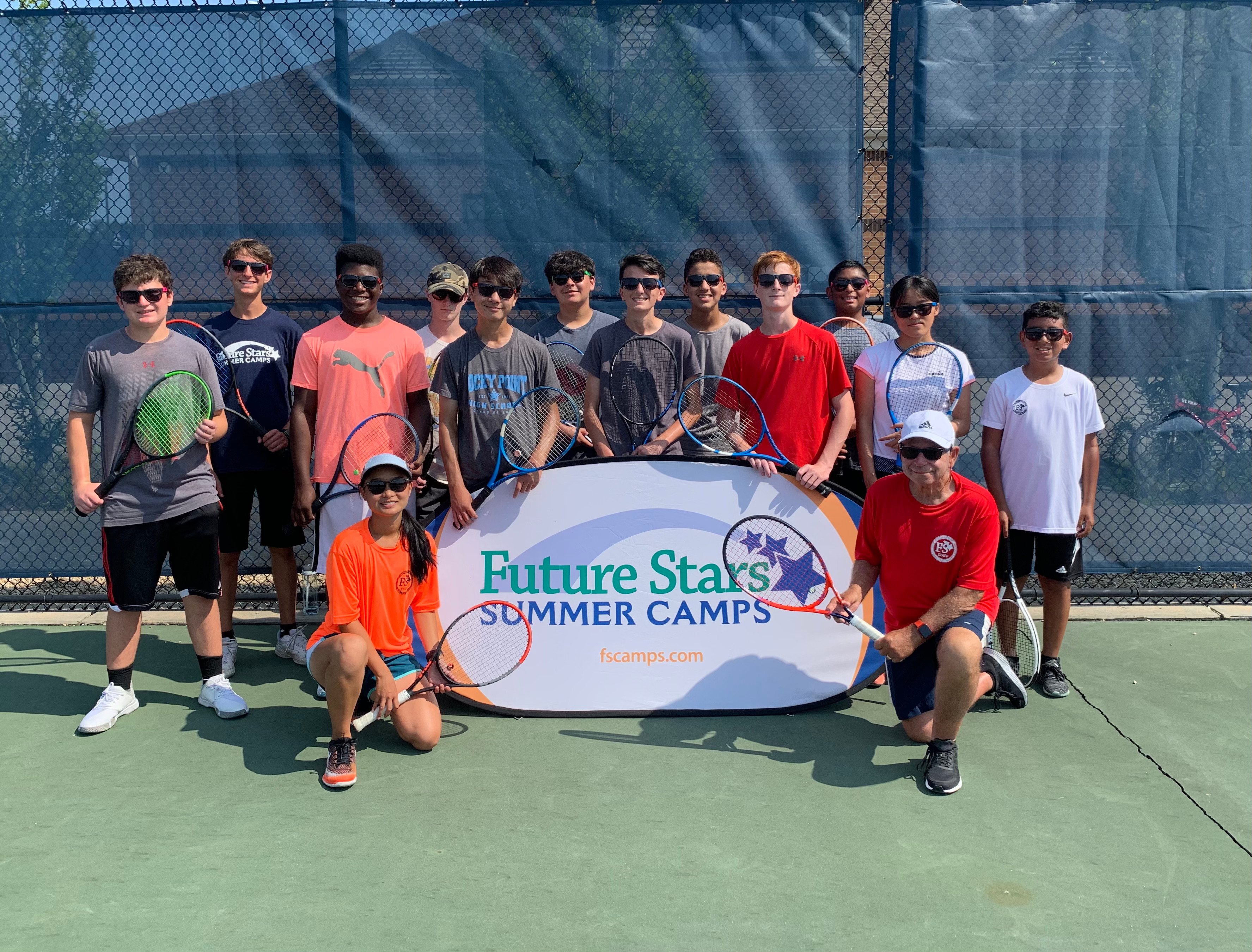 Elite summer tennis camp at St. Joe's University